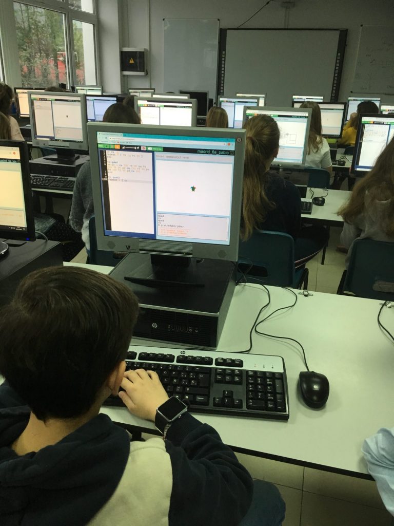 Semana informática colegio Suizo Madrid